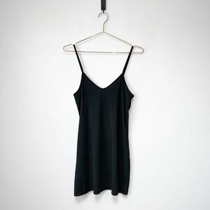 Alexis Black Sleeveless Mini Slip Dress Womens Size Small Night out Dress